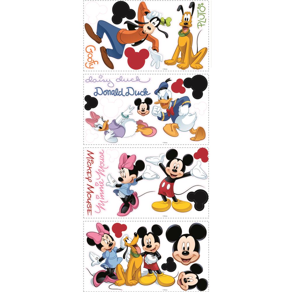 RoomMates by York RMK1507SCS Mickey & Friends Peel & Stick Wall Decal