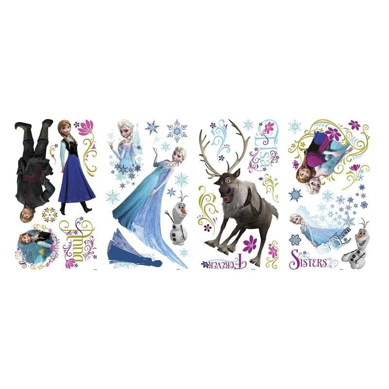 RoomMates by York RMK2361SCS Frozen Peel And Stick Wall Decals In Multi