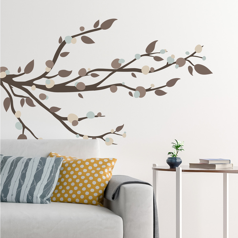 RoomMates by York RMK2401SCS Mod Branch Peel And Stick Wall Decals In Multi
