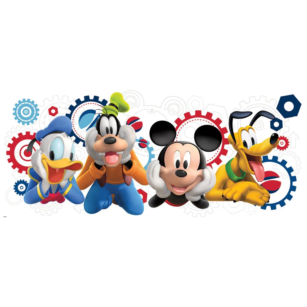 RoomMates by York RMK2561GM Mickey Mouse Clubhouse Capers Peel And Stick Giant Wall Decals
