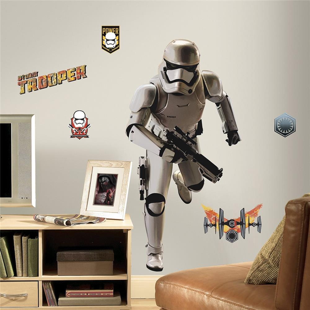 RoomMates by York RMK3150GM Star Wars The Force Awakens Ep Vii Storm Trooper P&S Giant Wall Decal In Multi