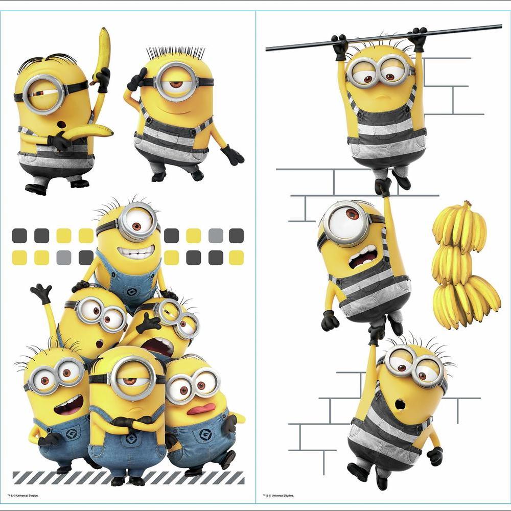 RoomMates by York RMK3577SCS Despicable Me 3 Peel And Stick Wall Decals
