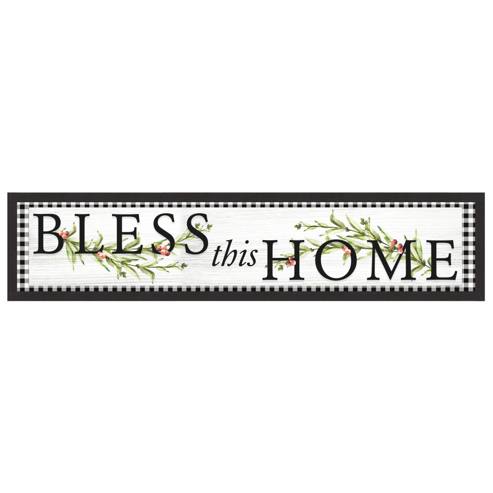 RoomMates by York RMK3675SCS Bless This Home Country Quote Peel And Stick Wall Decals