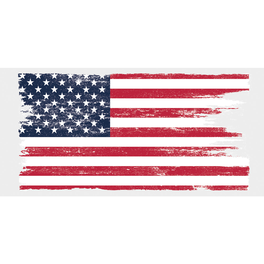 RoomMates by York RMK4661GM Distressed American Flag Giant Peel And Stick Wall Decals