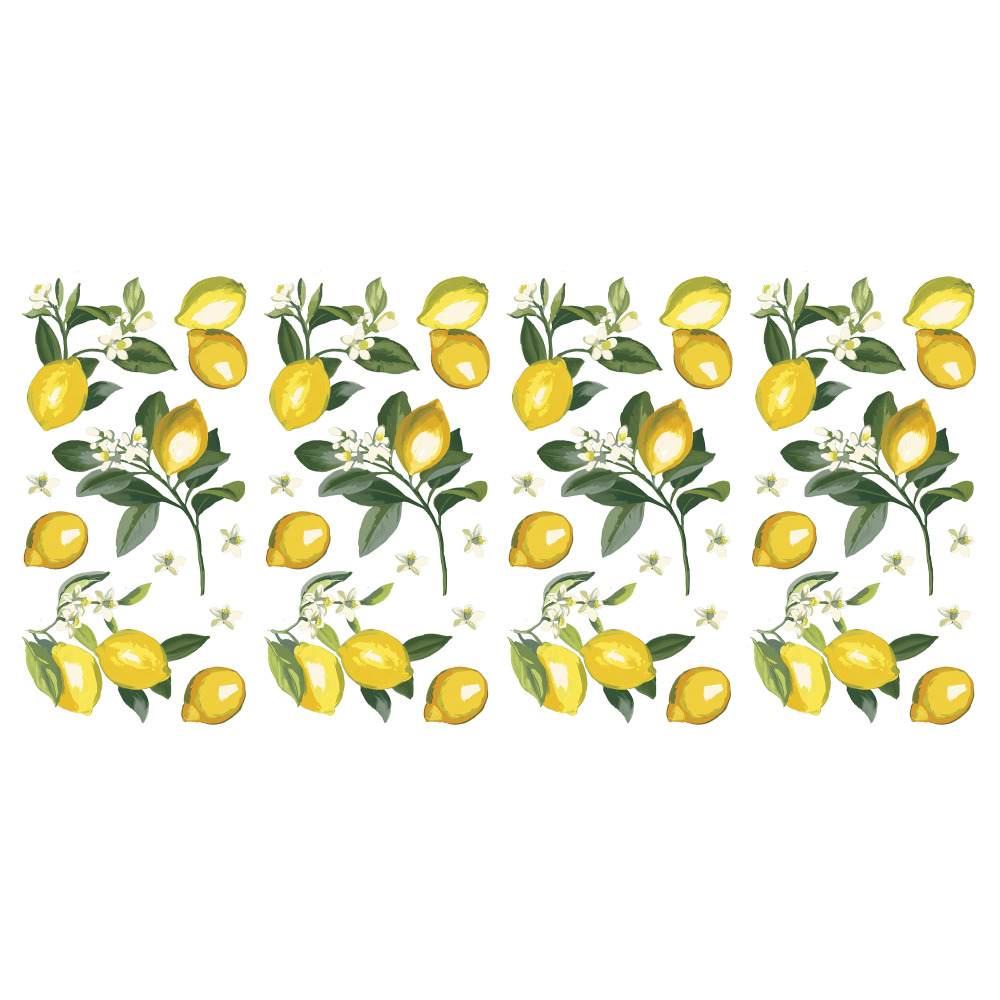 RoomMates by York RMK4670SCS Lemon Peel And Stick Wall Decals