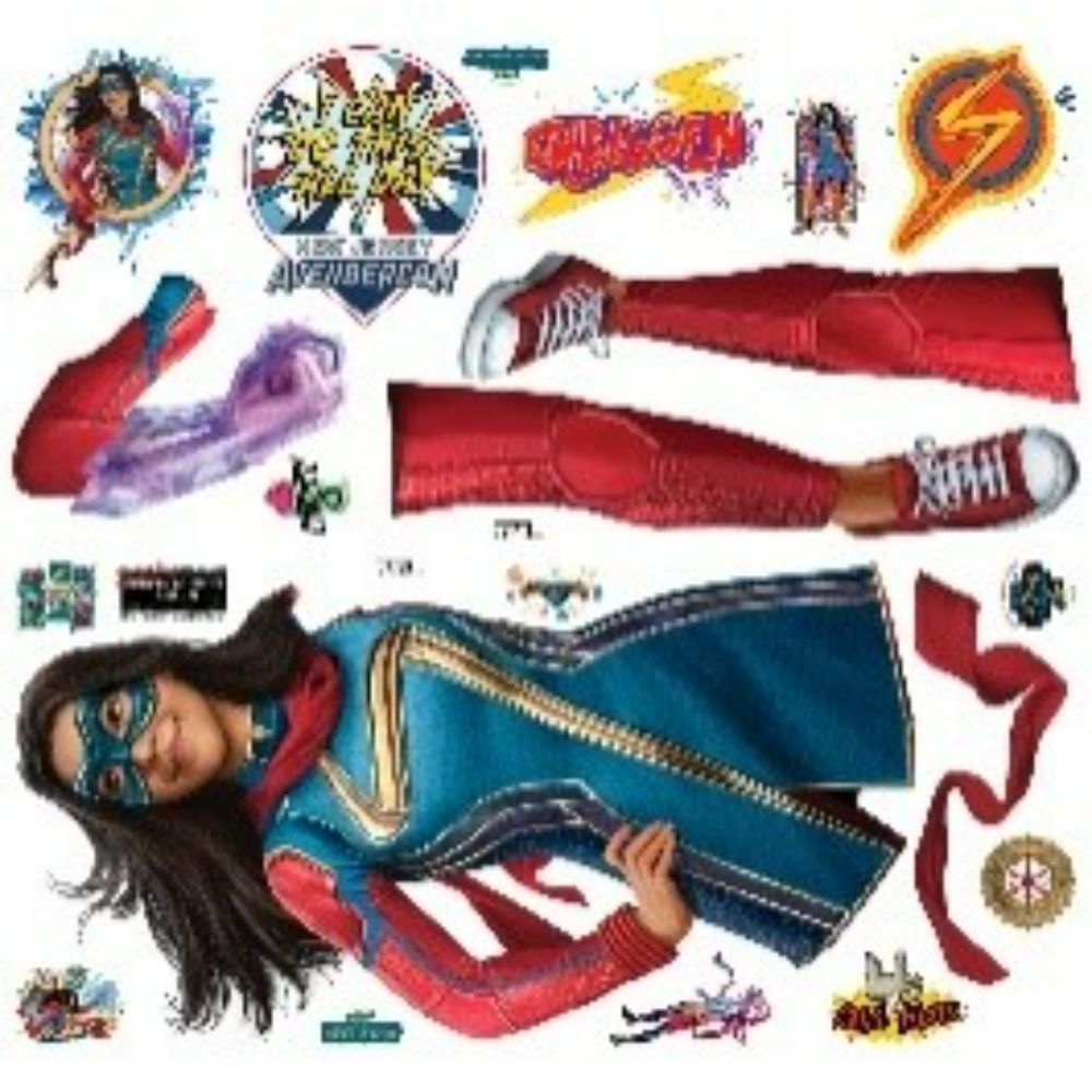 RoomMates by York RMK5208GM RoomMates Ms Marvel Giant Wall Decals