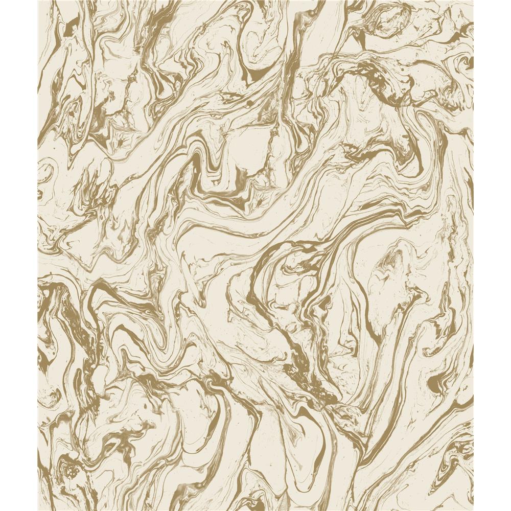 RoomMates by York RMK9080WP Gold Marble Peel & Stick Wall Wallpaper