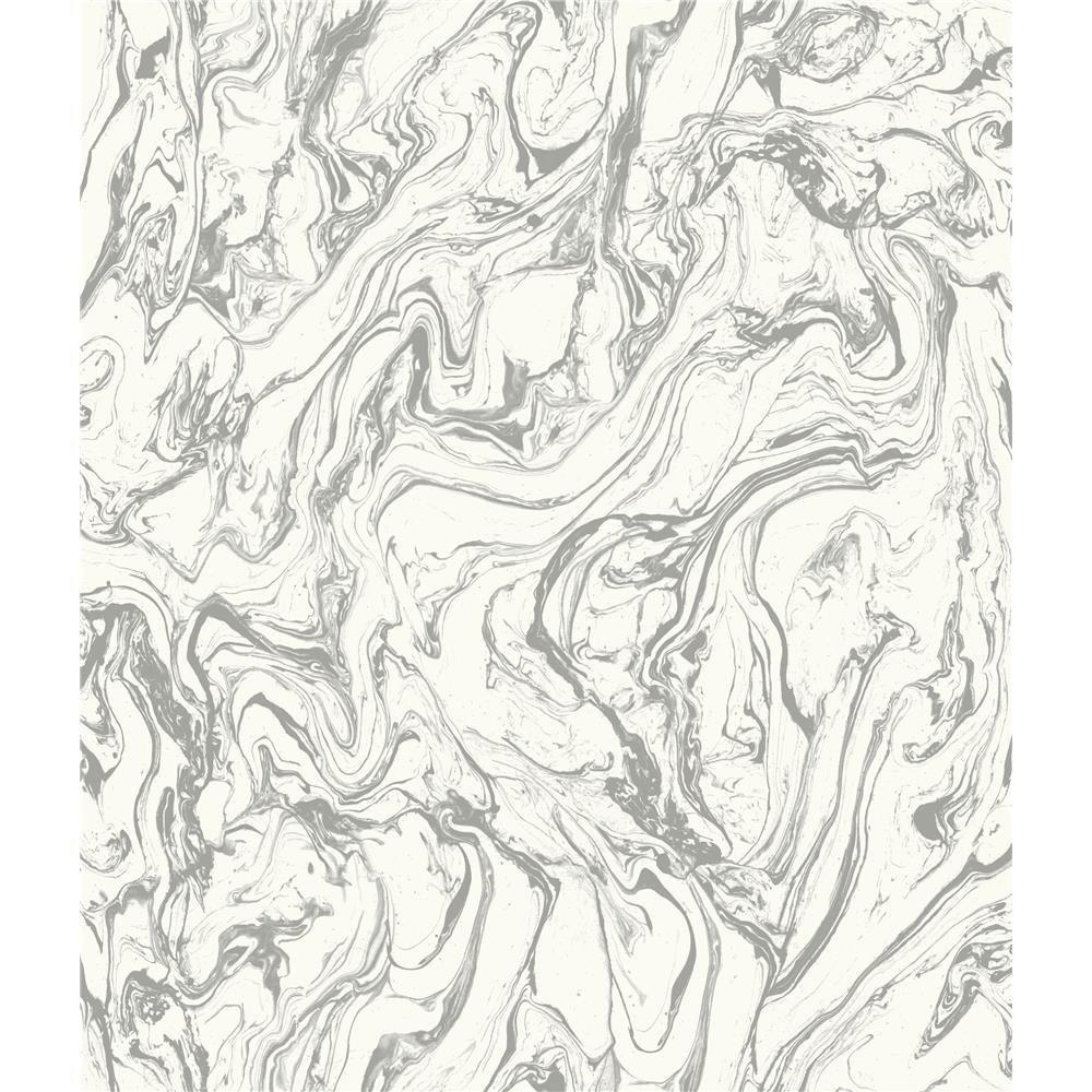 RoomMates by York RMK9081WP Grey Marble Peel & Stick Wallpaper