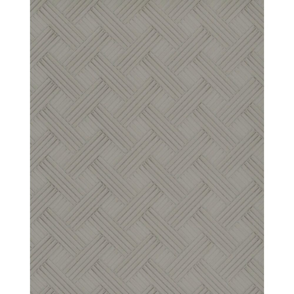 York Designer Series RRD7647 Industrial Interiors III Pearl Trax Wickwork Wallpaper