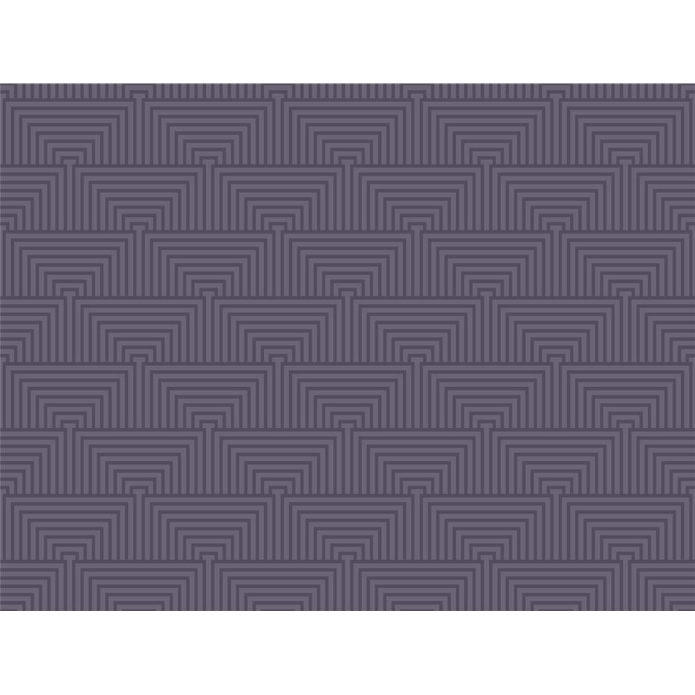 Ronald Redding by York SD3714 Masterworks Kinetic Wallpaper - Violet
