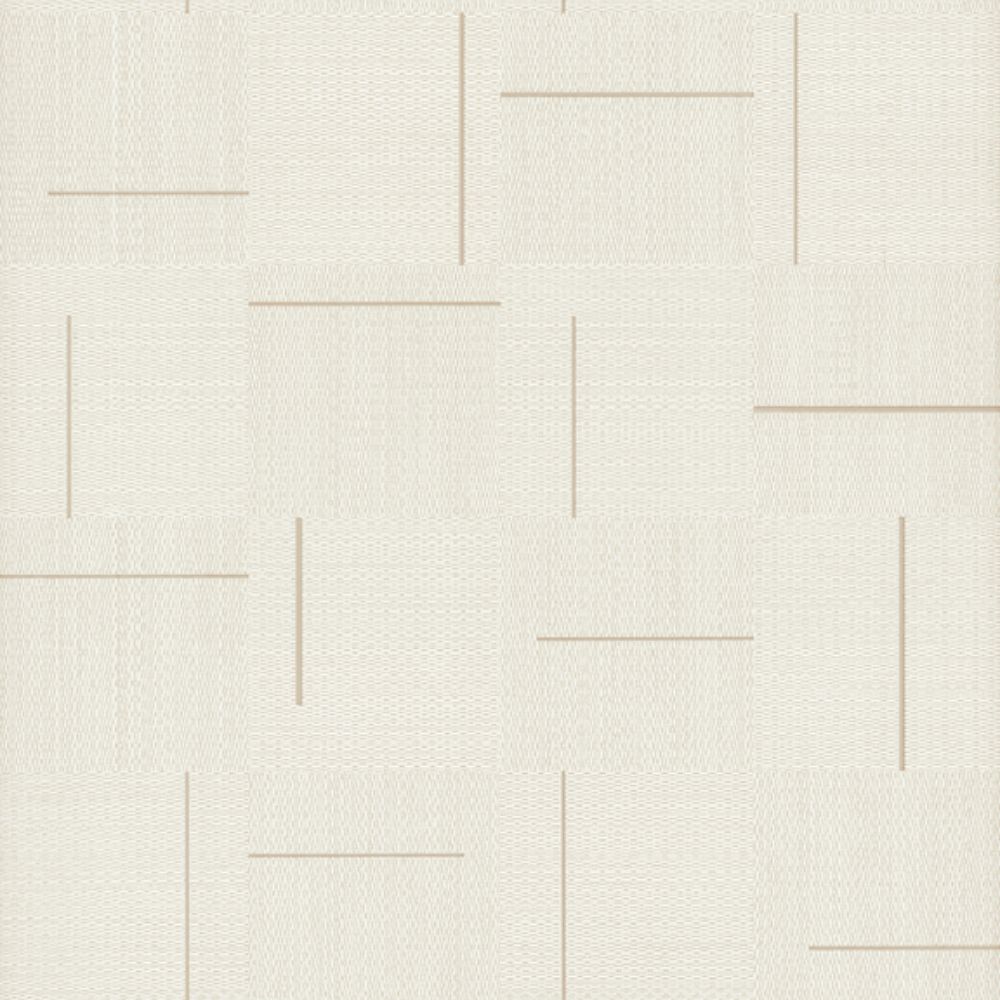 York SI24900 Signature Textures 2nd Edition Geo Block Weave Wallpaper