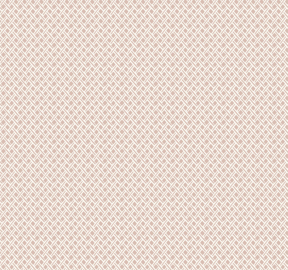 York SP1534 Wicker Weave Wallpaper in Pink