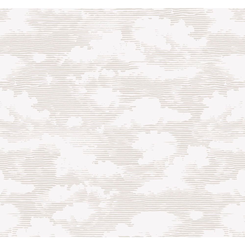 York SS2525 Silhouettes Cloud Cover Wallpaper in Metallic Glint