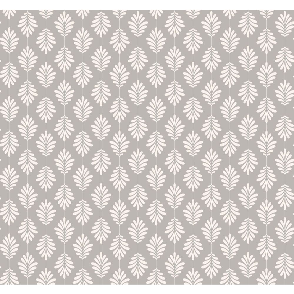 York SS2550 Silhouettes Leaflet Wallpaper in White
