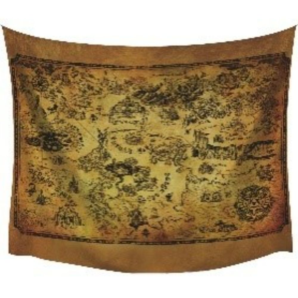 RoomMates by York TAP4780LG RoomMates Legends Of Zelda Map Tapestry