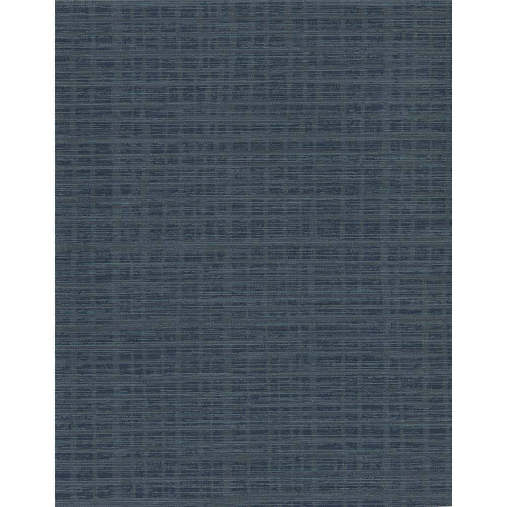 York TD1030 Texture Digest Washy Plaid Wallpaper in Blues