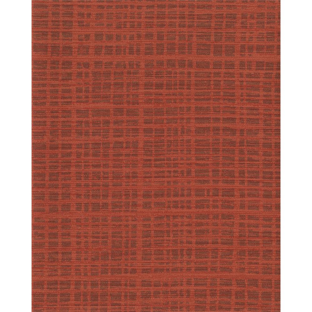 York TD1032 Texture Digest Washy Plaid Wallpaper in Reds