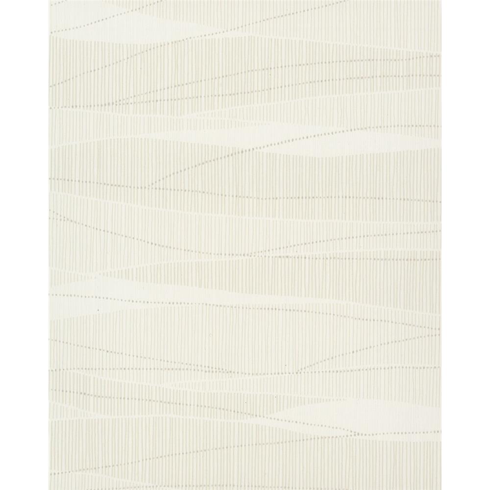 York TD1040 Texture Digest New Waves Wallpaper in White/Off Whites