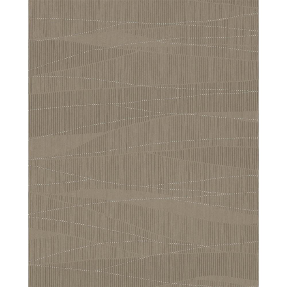 York TD1043 Texture Digest New Waves Wallpaper in Browns