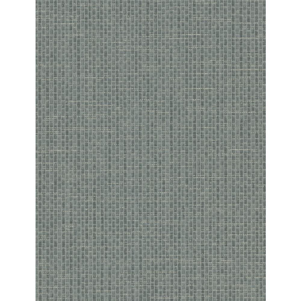 York TD1049N Texture Digest Petite Metro Tile Wallpaper in Blues