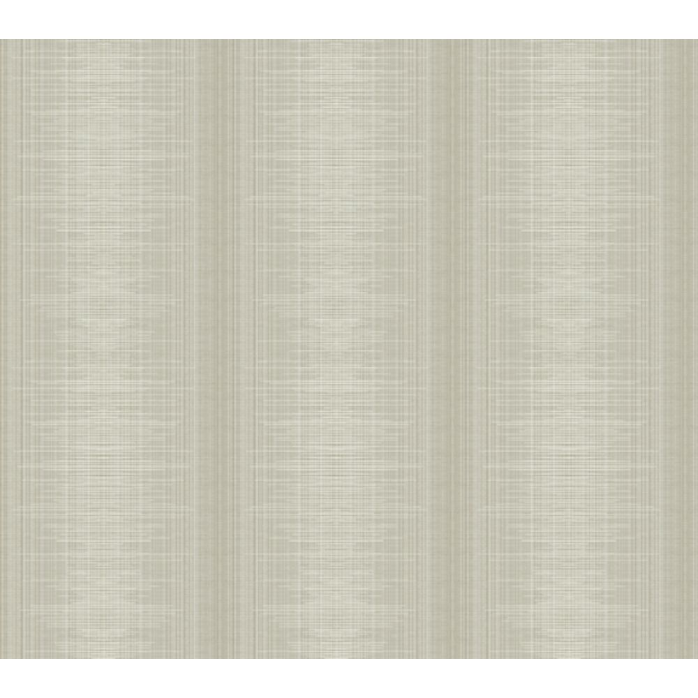 York Wallcoverings TL1959 Handpainted Traditionals Silk Weave Stripe Wallpaper in Light Brown