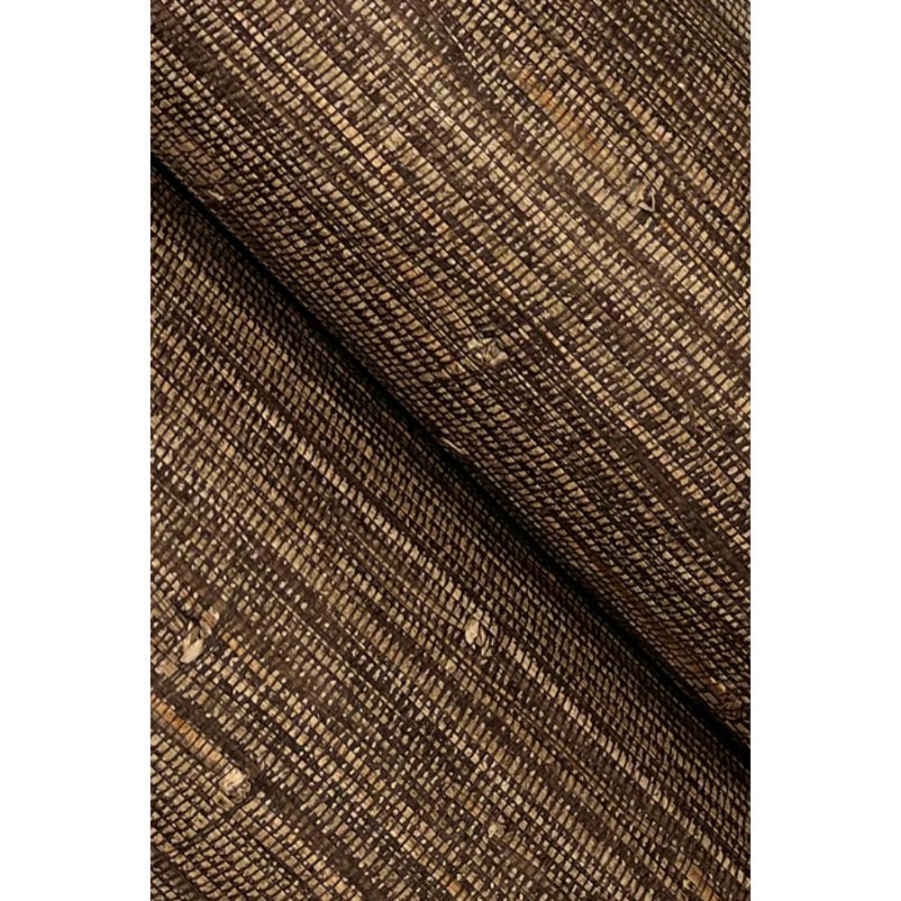 York VG4437GV Grasscloth & Natural Resource Knotted Grass Brown Wallpaper