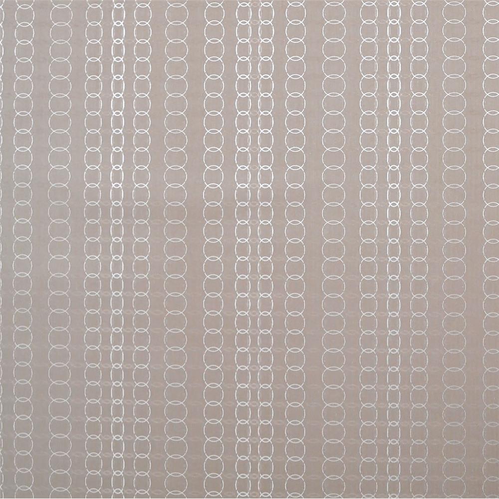 York Wallcoverings Y6220805 Mid Century Oval Mesh Wallpaper - Silver