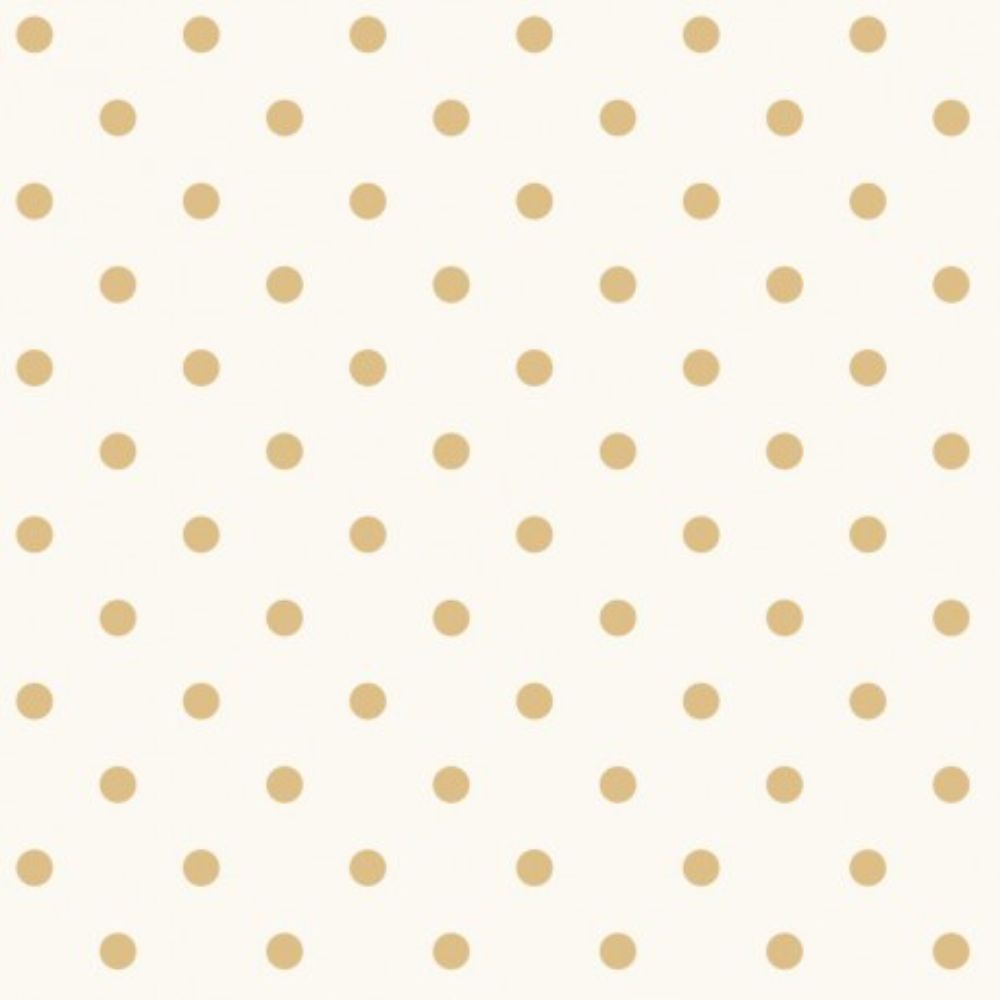 York Designer MH1578 Magnolia Home Dots on Dots Removable Wallpaper in white/yellow 