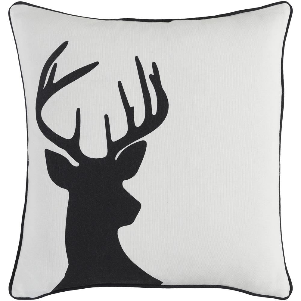 Artistic Weavers HOLI7244 Holiday Deer Pillow Cover 18