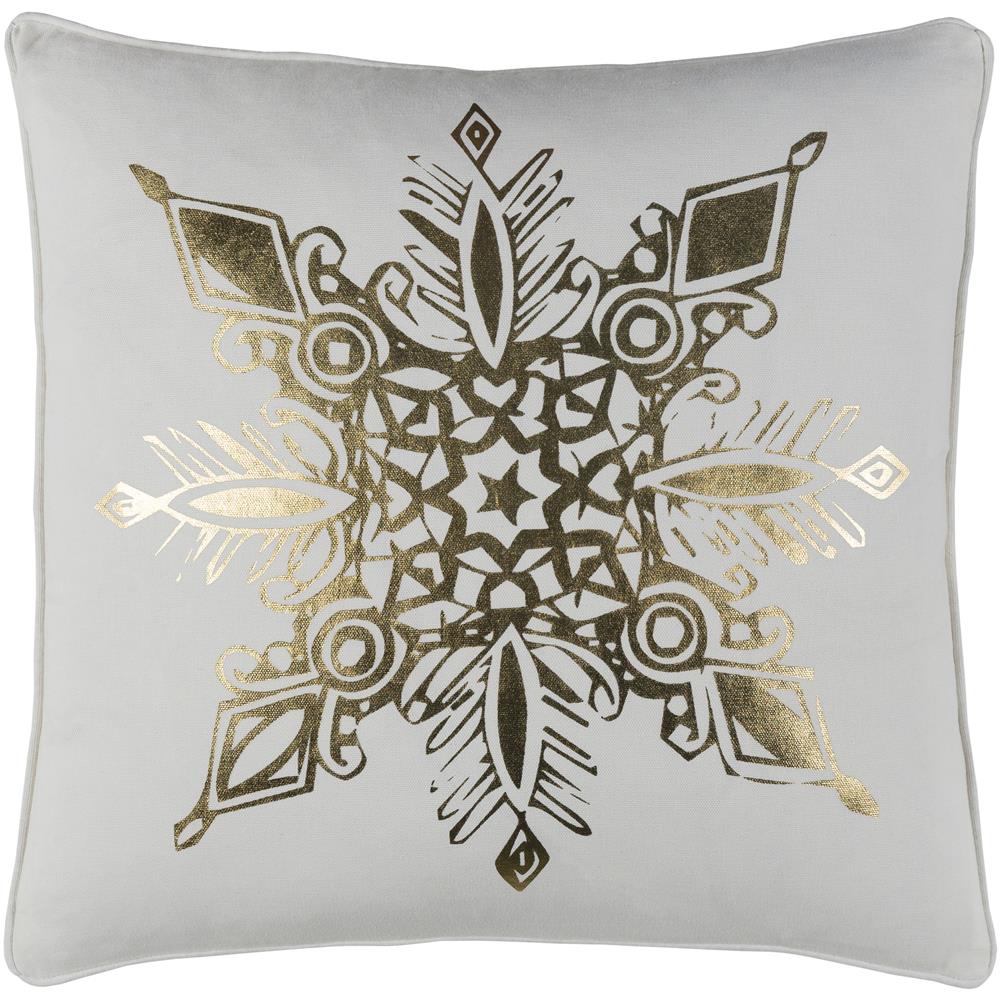 Artistic Weavers HOLI7254 Holiday Snowflake Pillow Cover 18