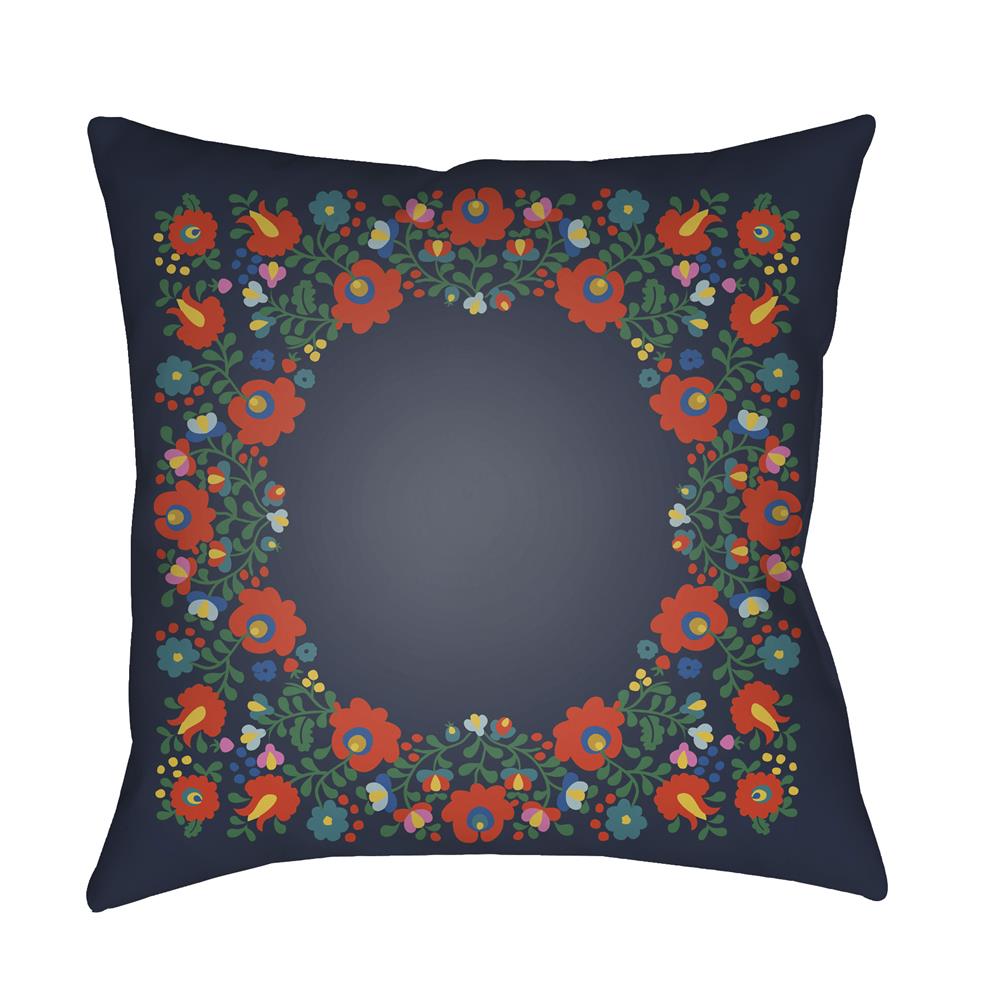 Artistic Weavers LOTA1307 Lolita Camila Pillow Poly Filled 20" x 20" in Poppy Red