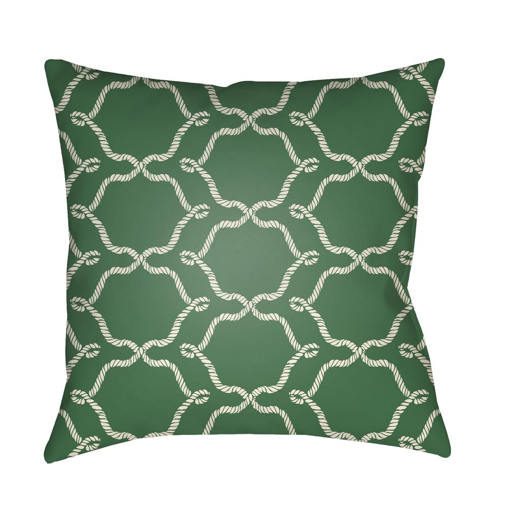 Artistic Weavers LTCH1346 Litchfield Conway Pillow Poly Filled 20" x 20" in Kelly Green