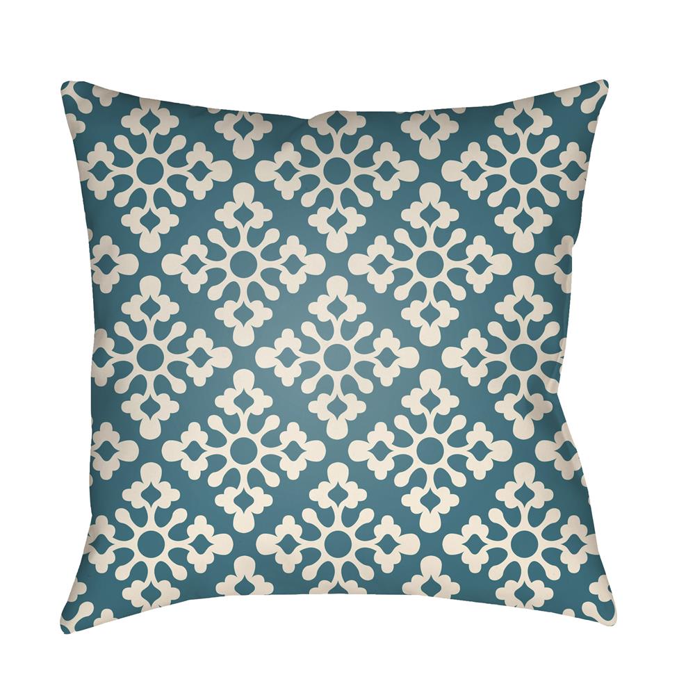 Artistic Weavers LTCH1366 Litchfield Ladson Pillow Poly Filled 16" x 16" in Teal