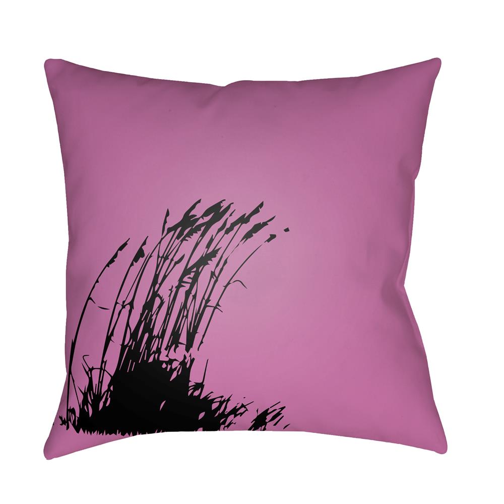 Artistic Weavers LTCH1495 Litchfield Wind Pillow Poly Filled 16" x 16" in Fuchsia