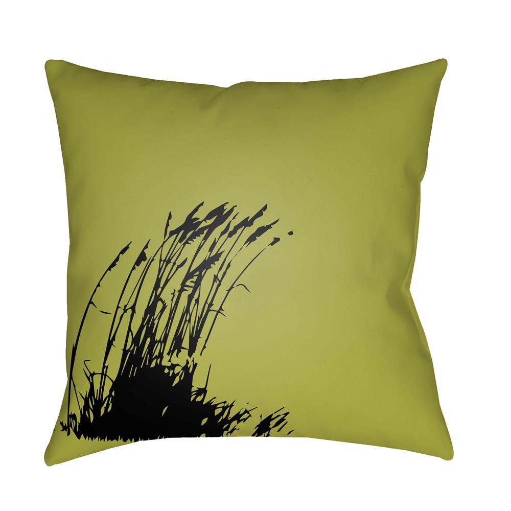 Artistic Weavers LTCH1498 Litchfield Wind Pillow Poly Filled 16" x 16" in Lime Green