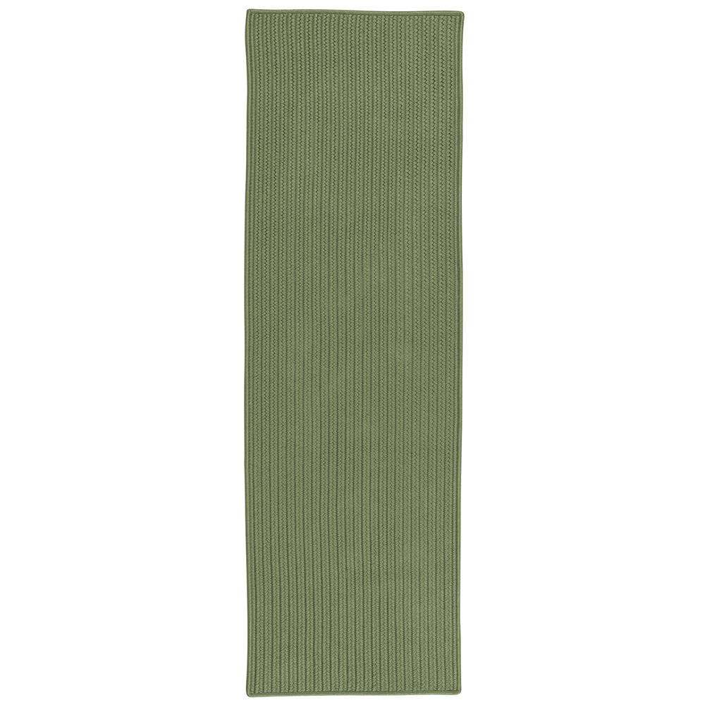 Colonial Mills All Purpose Mudroom Runner Moss Green Rug, 2'x8