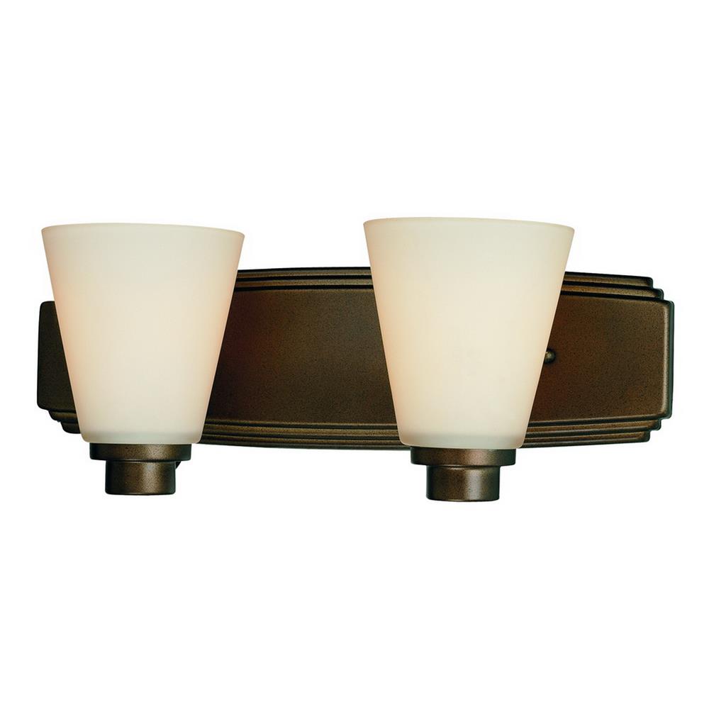 Dolan Designs 3402-62 Southport Collection 2 Light Bath Bar in Heirloom Bronze