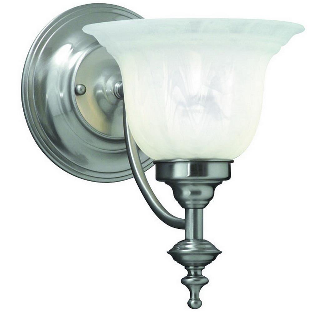 Dolan Designs 667-09 Richland Collection 1 Light Wall Sconce in Satin Nickel