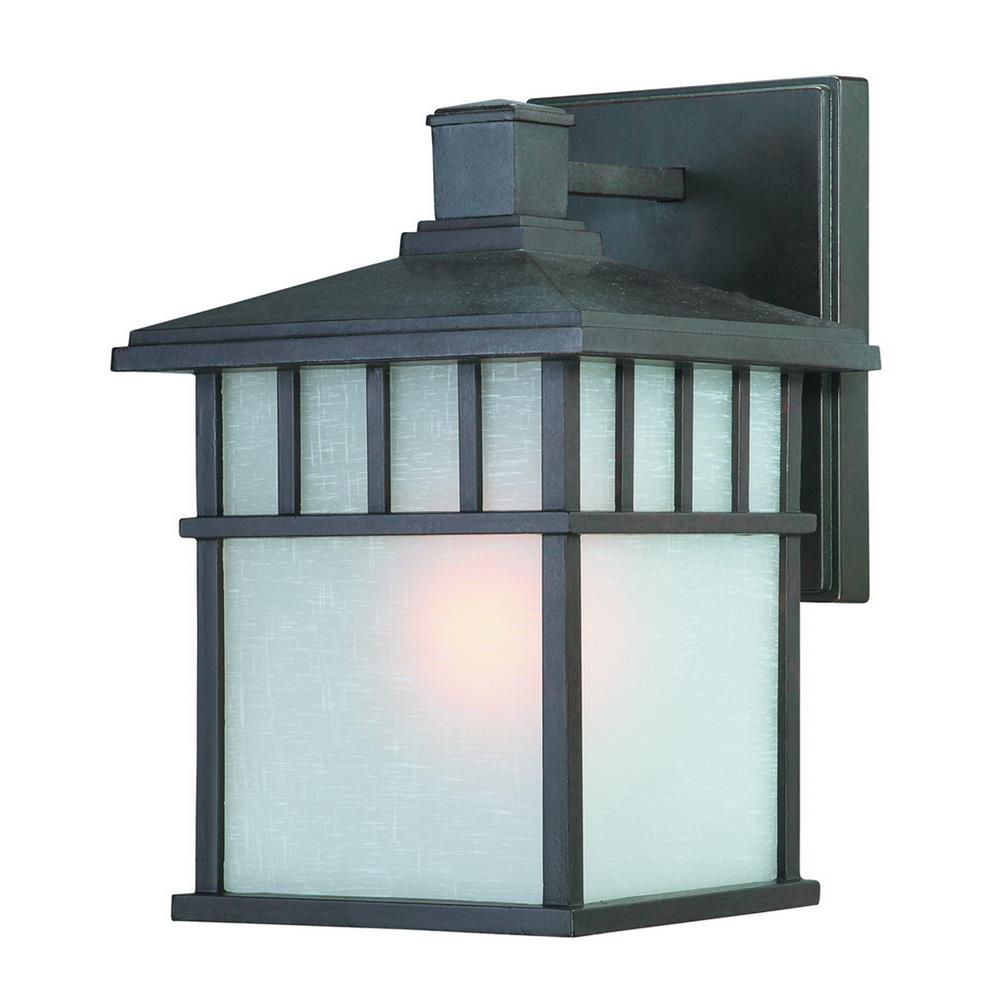 Dolan Designs 9117-34 Barton Collection 1 Light Wall Mount Outdoor in Olde World Iron
