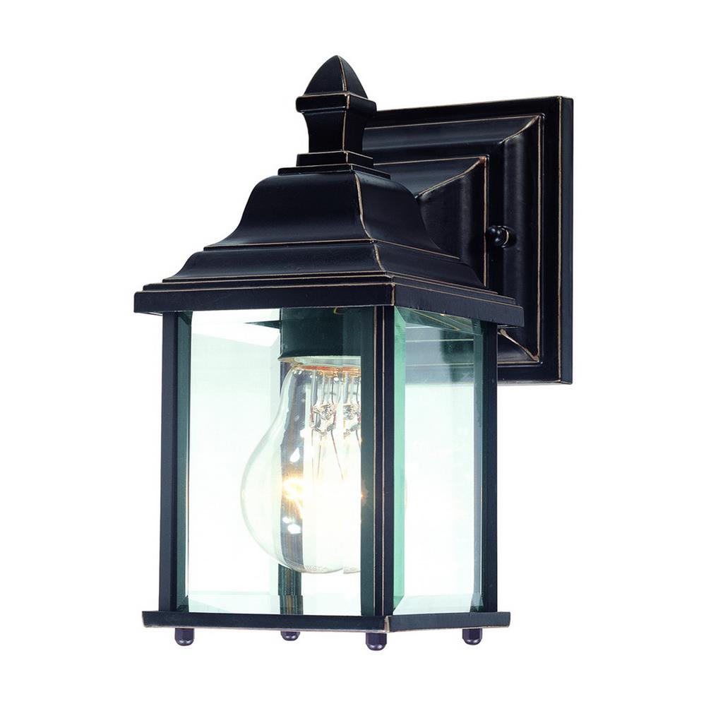 Dolan Designs 930-20 Charleston Collection 1 Light Wall Mount Outdoor in Antique Bronze