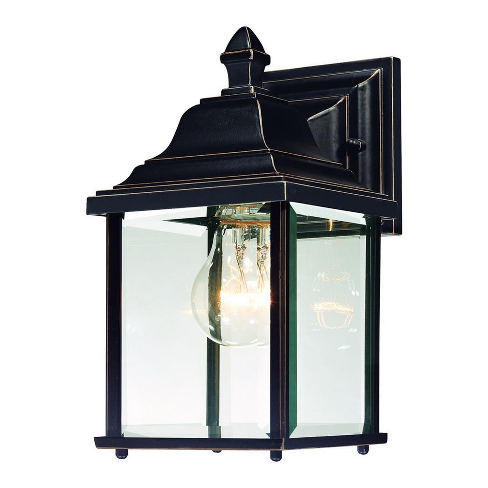 Dolan Designs 931-20 Charleston Collection 1 Light Wall Mount Outdoor in Antique Bronze