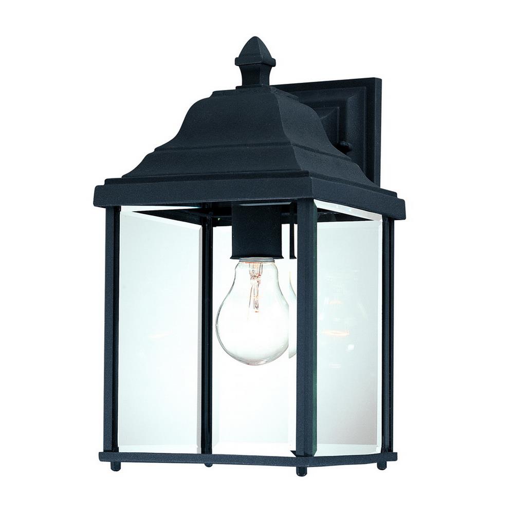 Dolan Designs 935-50 Charleston Collection 1 Light Wall Mount Outdoor in Black