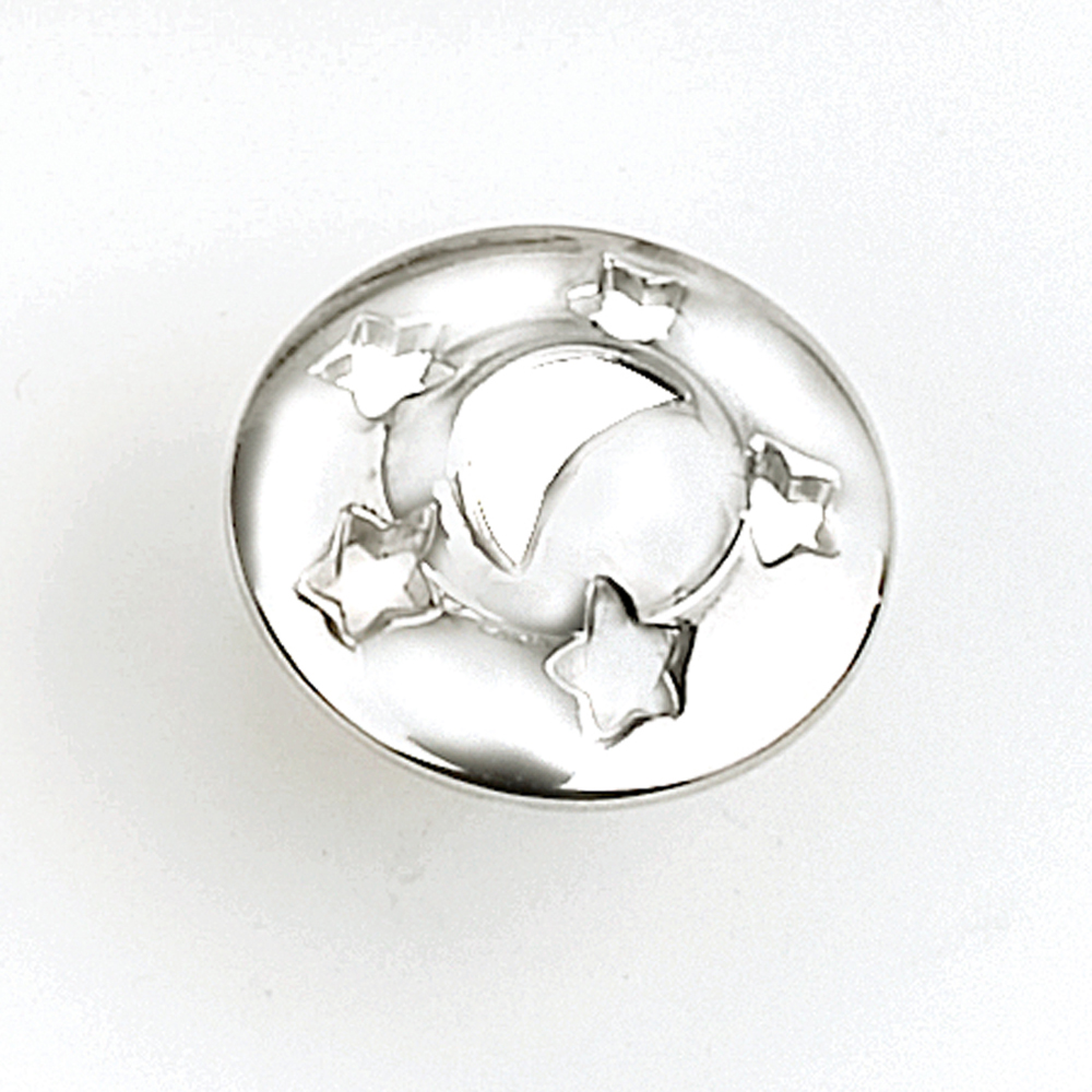 Laurey 13926 1 1/4" Celestials Knob - Polished Chrome in the Celestials collection