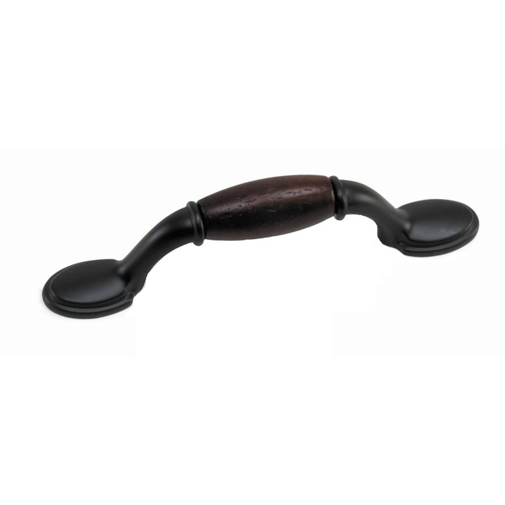 Laurey 15563 3" First Family Pull - Oil Rubbed Bronze w/ Cherry Insert in the First Family collection