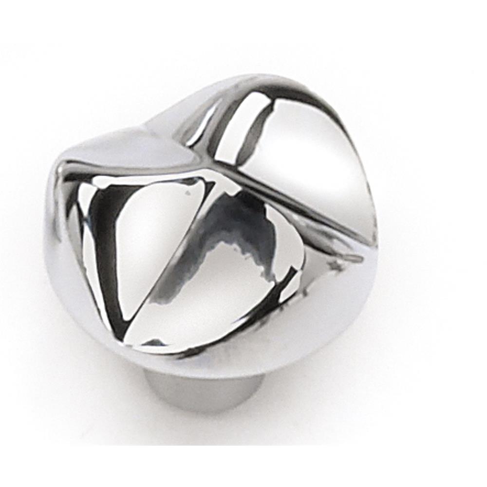 Laurey 15726 1 1/2" Pacifica Contemporary Round Knob - Polished Chrome in the Pacifica collection
