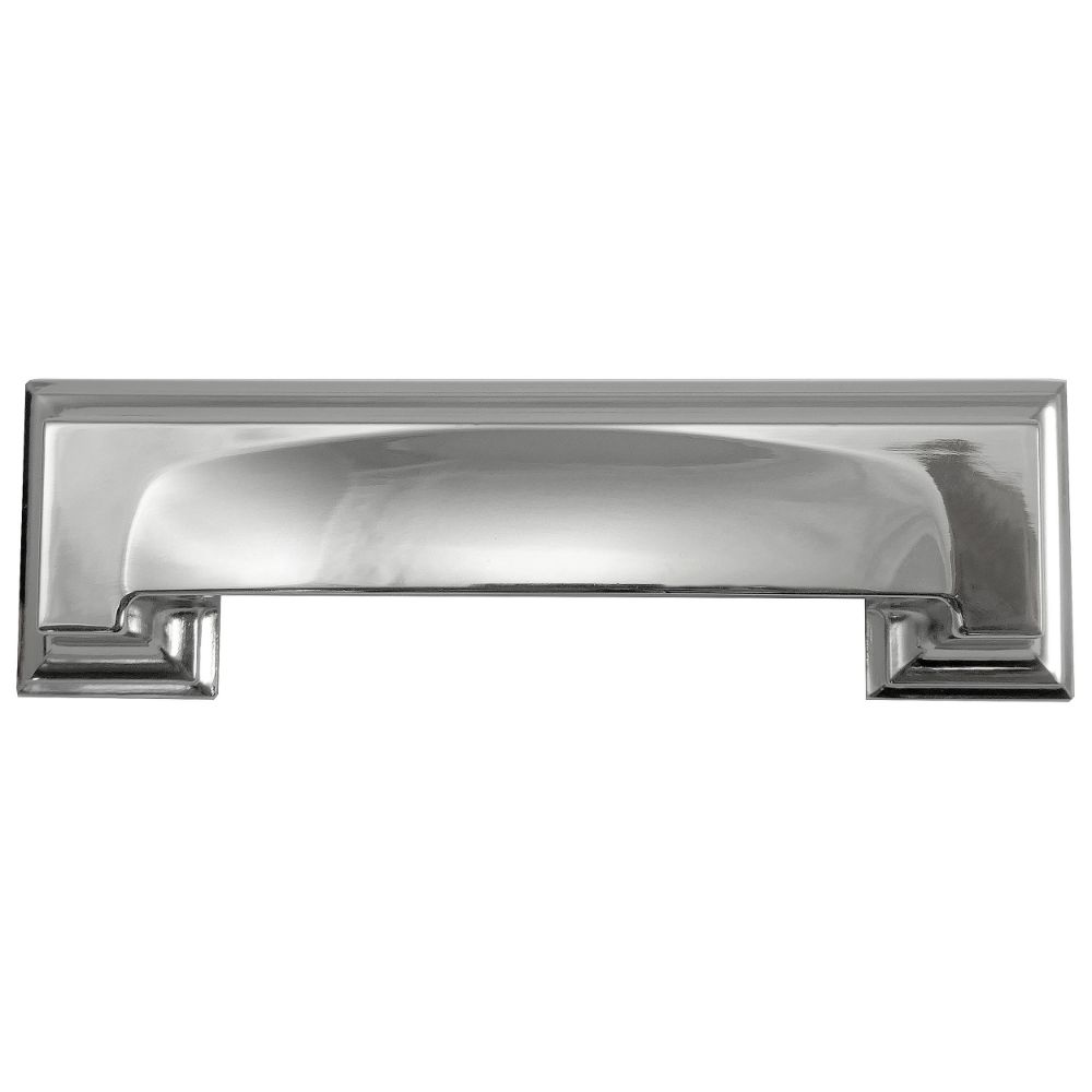 MNG Hardware 17514 3"/96mm Cup Pull - Beacon Hill - Polished Nickel