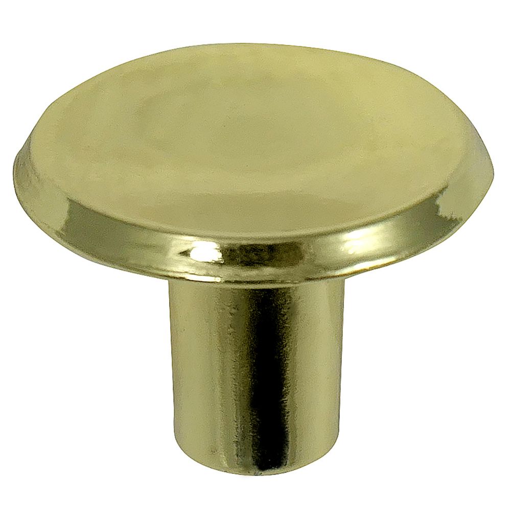 Laurey 20137 1" Modern Standards Knob - Polished Brass in the Modern Standards collection