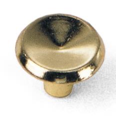 Laurey 20137 1" Modern Standards Knob - Polished Brass in the Modern Standards collection
