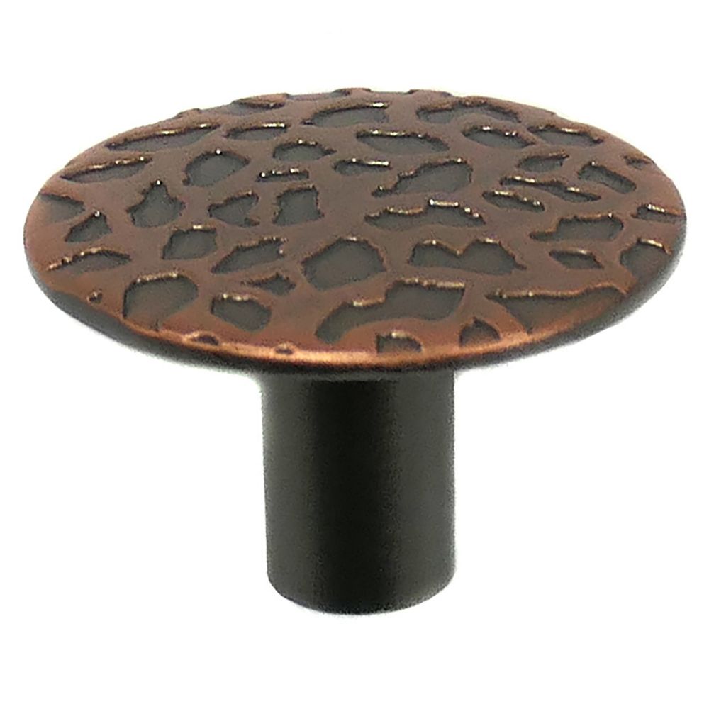 Laurey 21407 1 1/16" Colonial Knob - Antique Copper in the Colonial collection