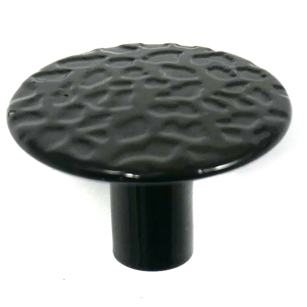 Laurey 21414 1 1/16" Colonial Knob - Black in the Colonial collection